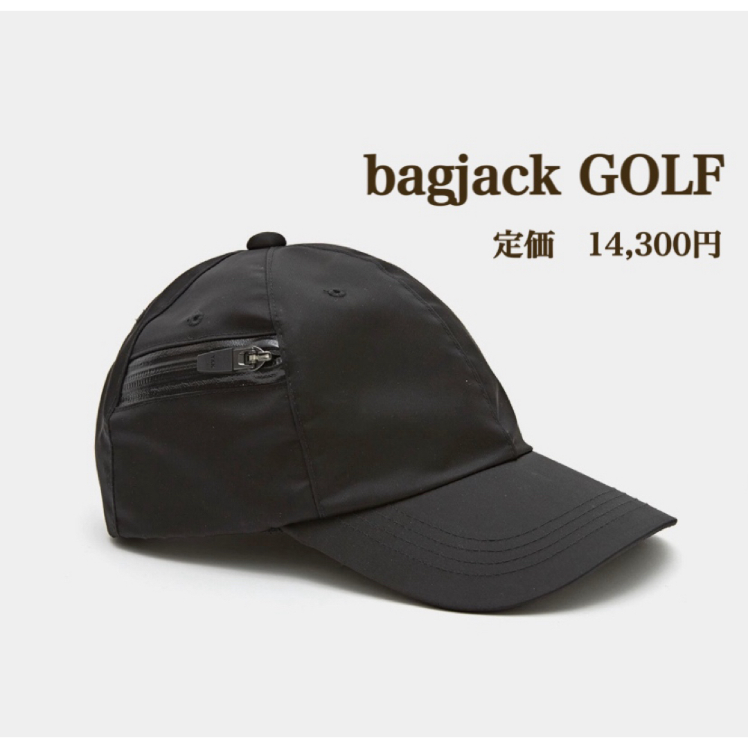 BAGJACK - 新品 bagjack GOLF バッグジャックゴルフ ジップ ポケット