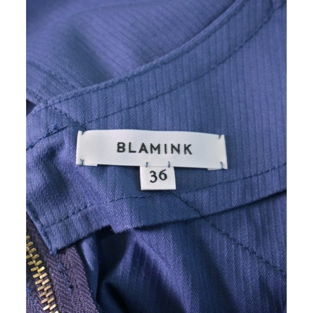 BLAMINK - BLAMINK ブラミンク オールインワン/サロペット 36(S位) 青