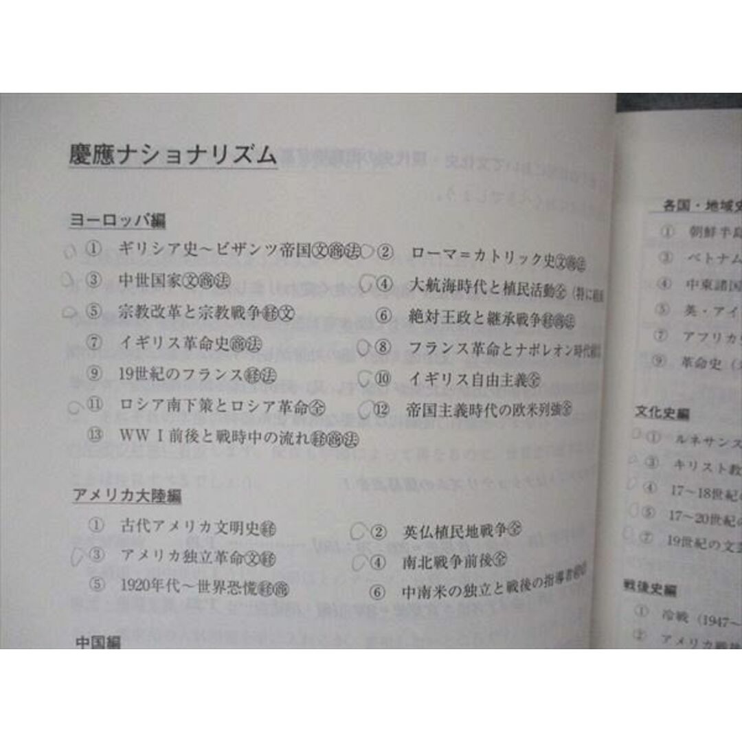 UX04-182 代ゼミ 代々木ゼミナール 慶大世界史予想問題演習 慶應義塾大学 テキスト 2021 冬期直前講習 佐藤幸夫 06s0D エンタメ/ホビーの本(語学/参考書)の商品写真