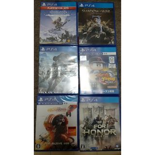 PS4ソフト 6本まとめ売り パワプロ・Horizon・スターウォーズ他