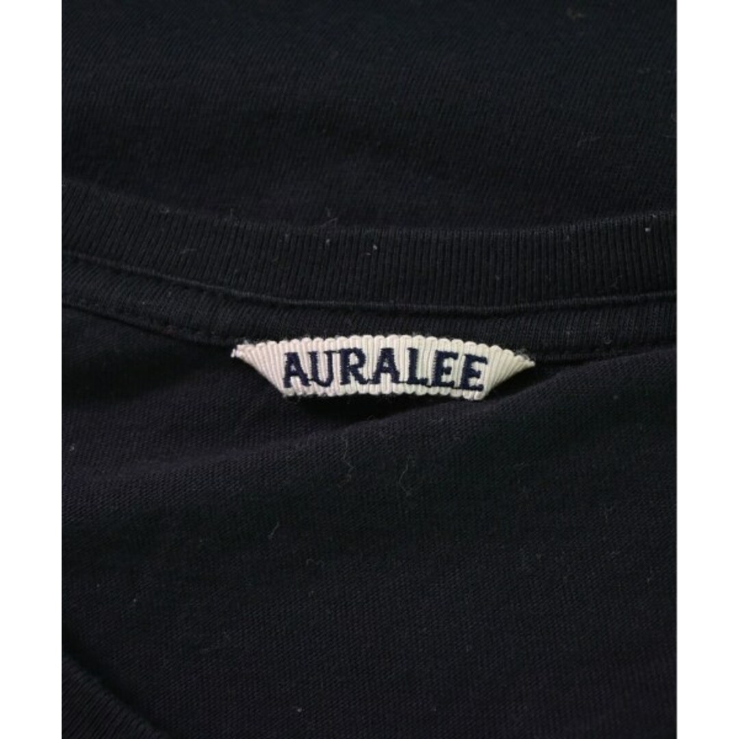 AURALEE オーラリー Tシャツ・カットソー 5(L位) 黒あり生地の厚さ