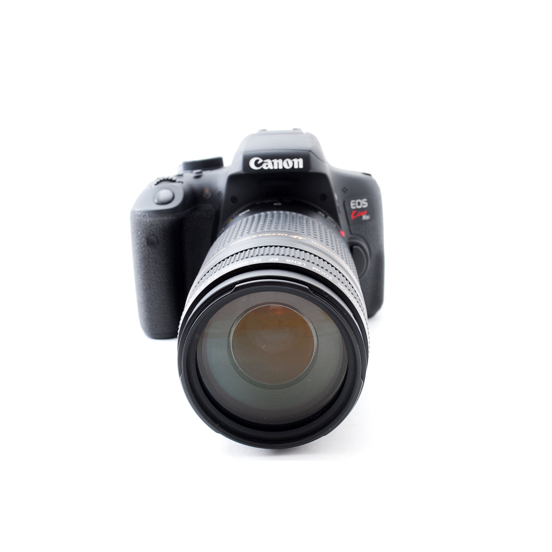 Canon - 保証付 キャノン canon kiss x8i 望遠レンズセットの通販 by