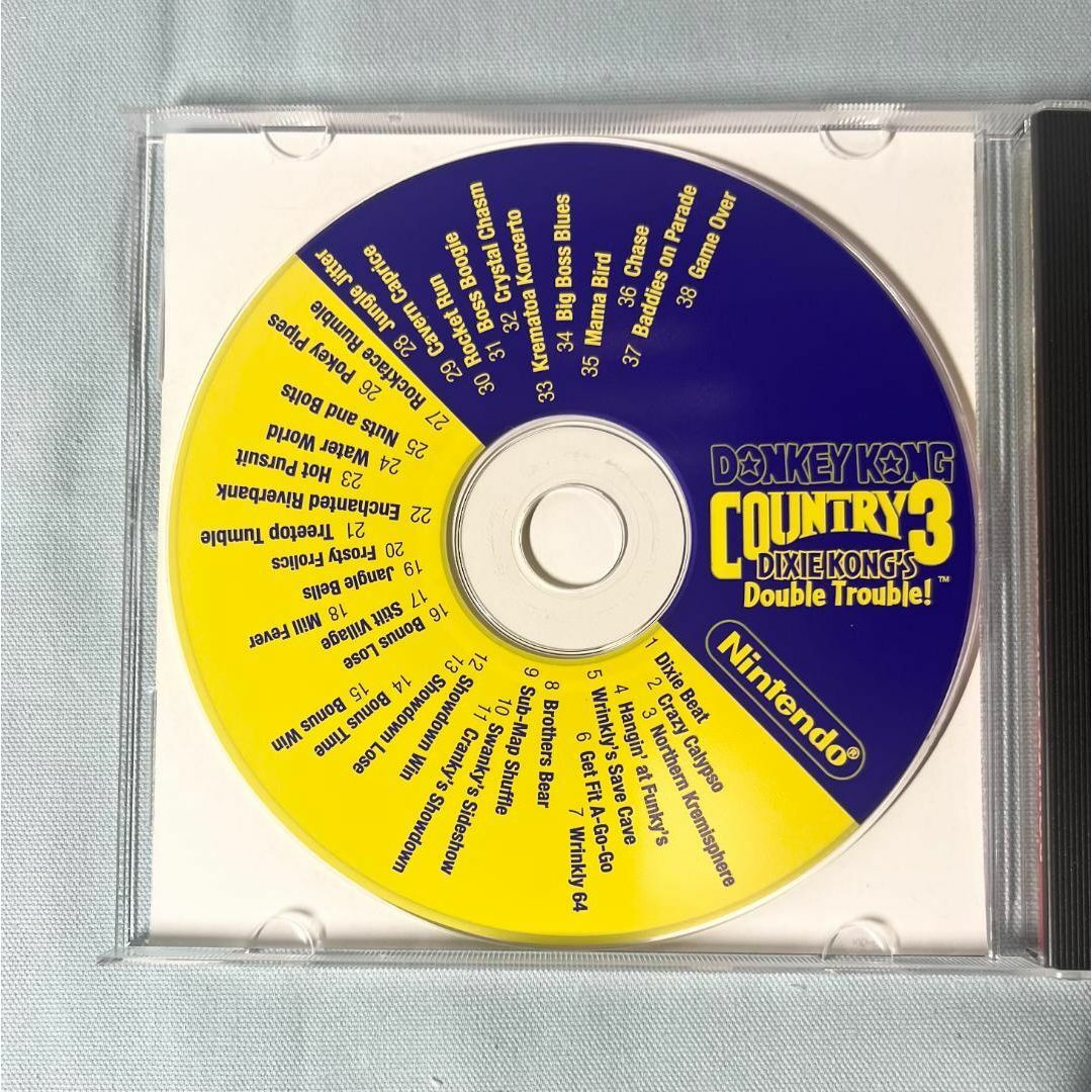 スーパードンキーコング 3 謎のクレミス島 CD サントラ 英語 海外