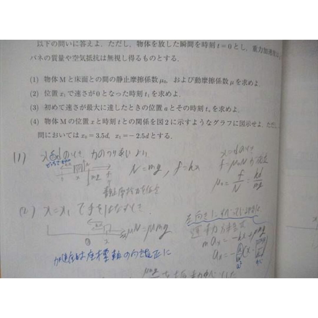 UX04-004 駿台 物理S テキスト 通年セット 2022 計2冊 高井隼人 35M0D