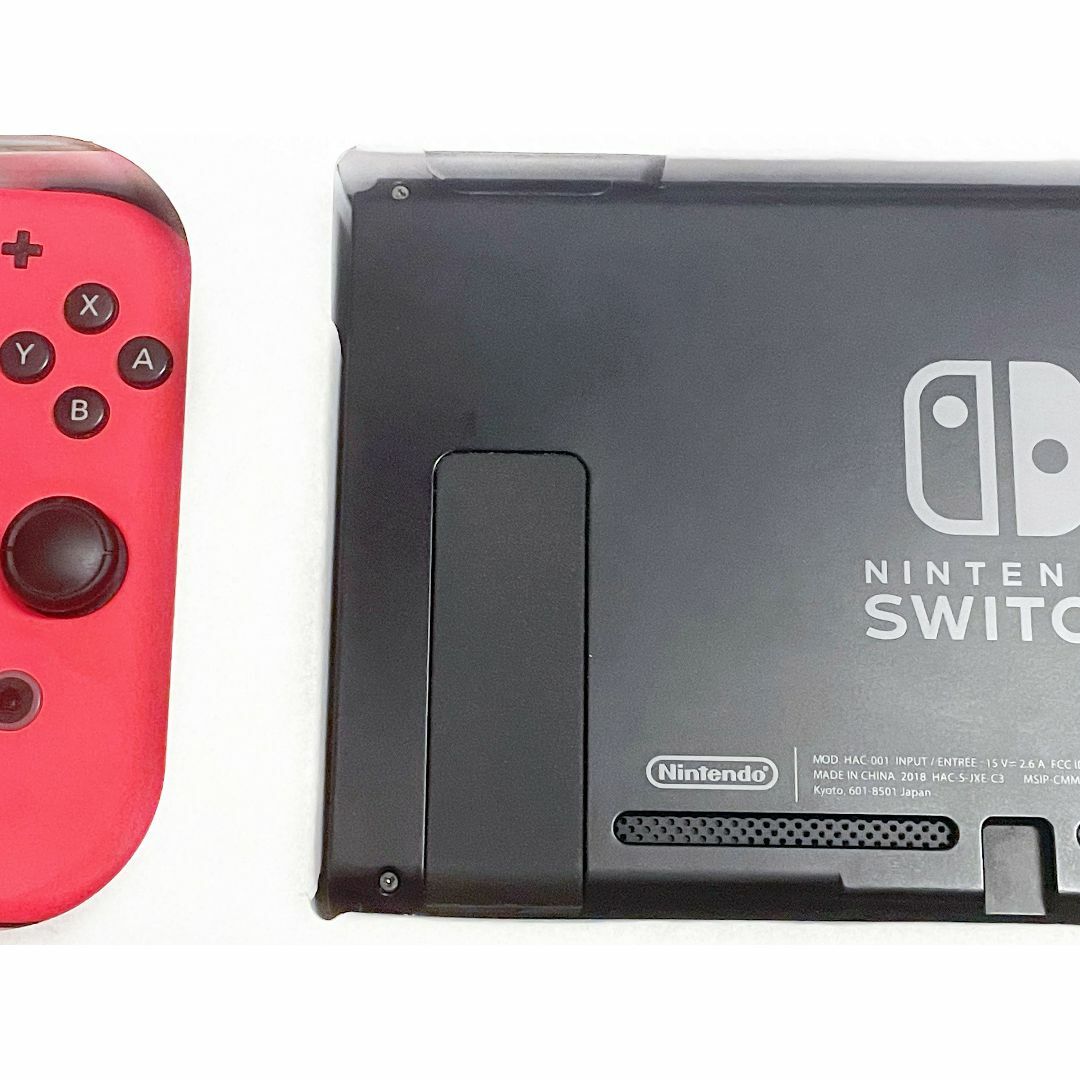 美品 NINTENDO 任天堂 スイッチ Switch ブルー レッド 動作〇-