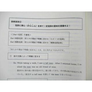 UX19-066 代ゼミ 難関大攻略 Perfect English 2006 春期講習会 佐々木