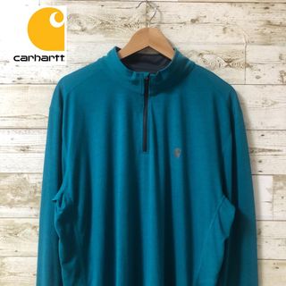 カーハート(carhartt)のカーハート　carhartt ハーフジップ　長袖(スウェット)