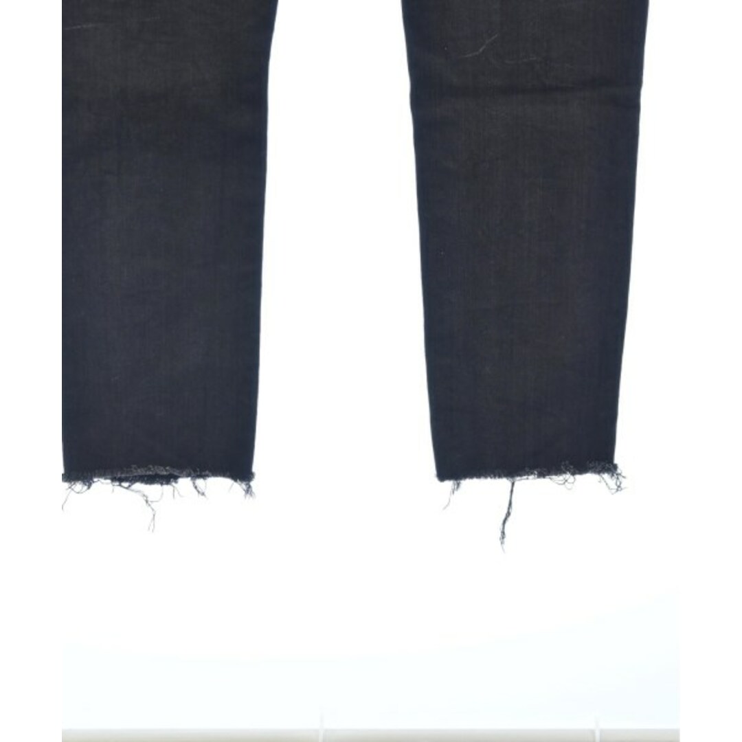 SAINT LAURENT PARIS デニムパンツ 28(S位) 黒 【古着】【中古】の通販