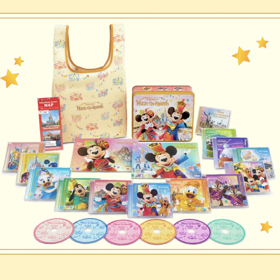 Disney(ディズニー)の東京ディズニーリゾート40周年記念BOX エンタメ/ホビーのCD(キッズ/ファミリー)の商品写真