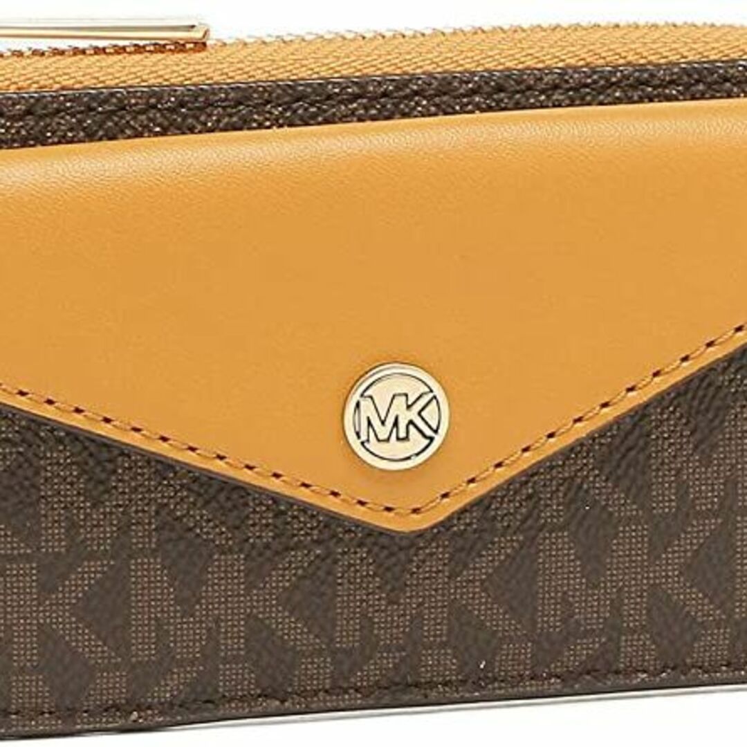 Michael Kors(マイケルコース)の新品 送料無料 正規品 マイケルコース　コインケース　イエロー 小銭入れ レディースのファッション小物(コインケース)の商品写真