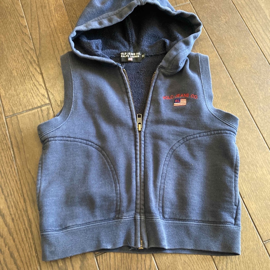 POLO RALPH LAUREN(ポロラルフローレン)のポロジーンズ　ベビー　ベスト キッズ/ベビー/マタニティのキッズ服男の子用(90cm~)(ジャケット/上着)の商品写真