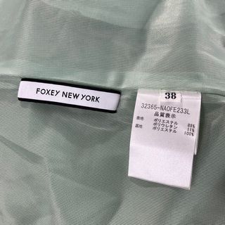 FOXEY NEW YORK - 極美品 フォクシー ワンピース FOXEY ノースリ