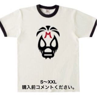 プロレス リンガーTシャツ ミルマスカラス ルチャリブレ チャンピオン 仮面貴族(Tシャツ/カットソー(半袖/袖なし))