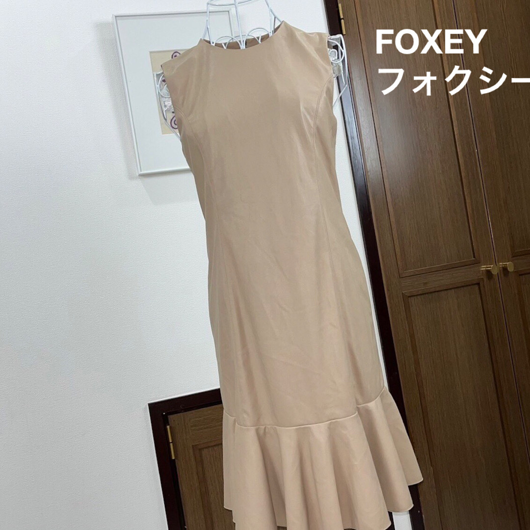 の通販なら フォクシー ワンピース FOXEY ノースリ ワンピース 38