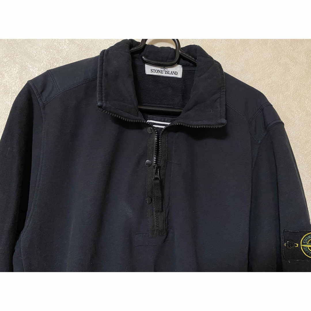 STONE ISLAND 14aw ハーフジップスウェット