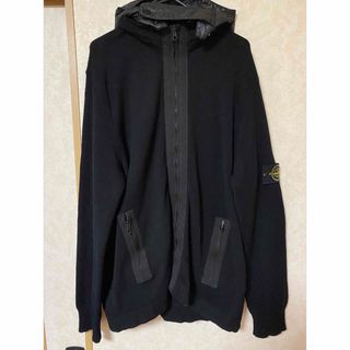 ストーンアイランド(STONE ISLAND)のSTONE ISLAND 07aw ジップニット　フード(ニット/セーター)