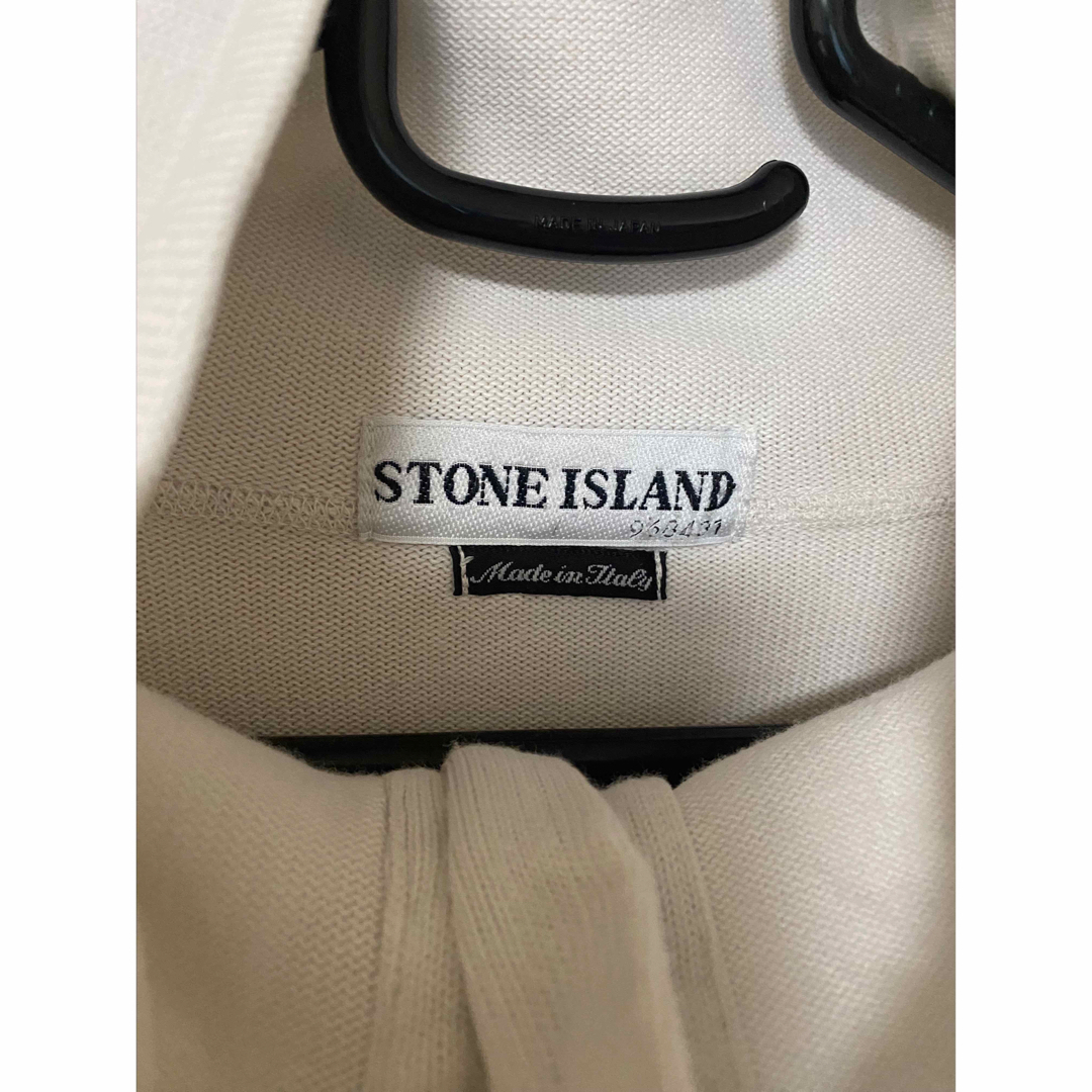 STONE ISLAND 03ss ハーフボタン スウェット　00s