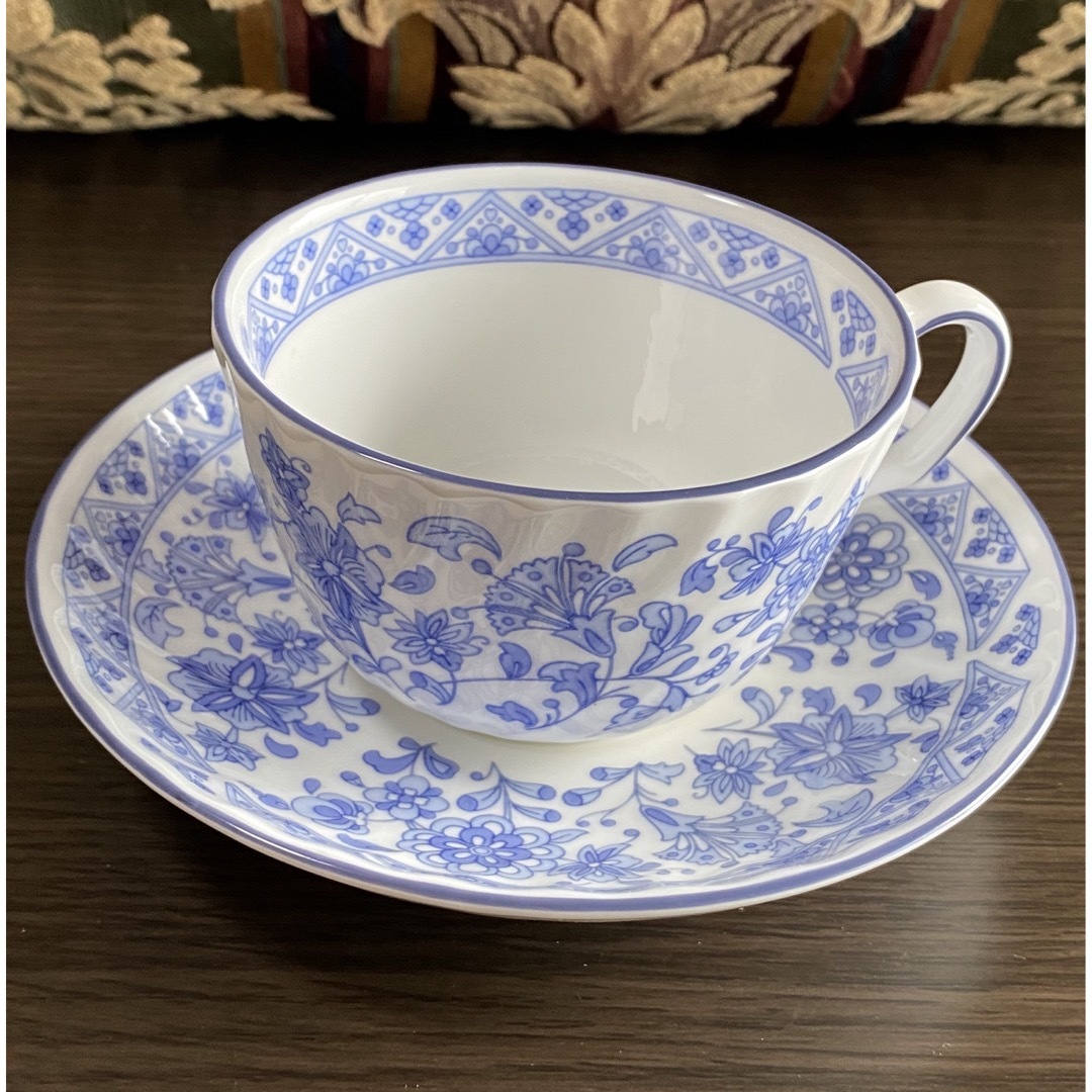 Royal Doulton(ロイヤルドルトン)のMINTON ミントン シャリマー カップ&ソーサー 新品箱付き インテリア/住まい/日用品のキッチン/食器(グラス/カップ)の商品写真