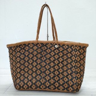 45R 45rpm バッグ かごバッグ トートバッグ 美品-