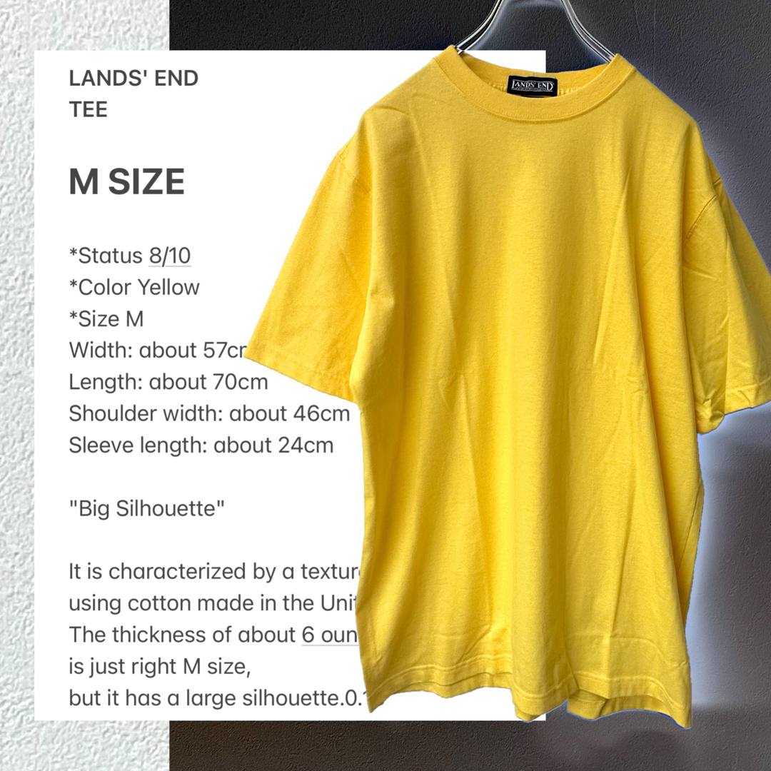 LANDS’END(ランズエンド)の【M SIZE】LANDS' END TEE メンズのトップス(Tシャツ/カットソー(半袖/袖なし))の商品写真