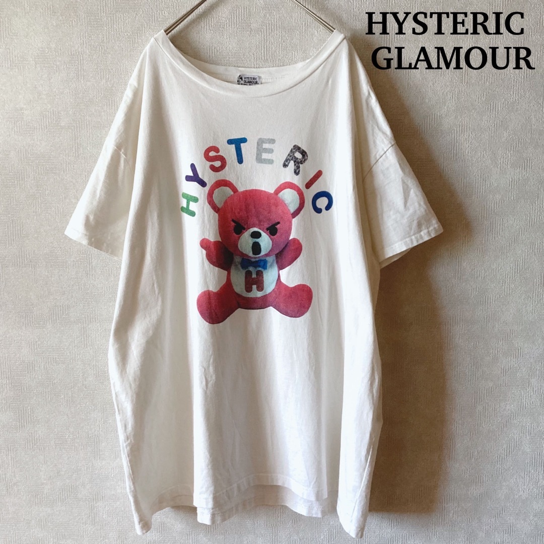 Hysteric Glamour ヒスベア クマ ビッグロゴ カットソー | フリマアプリ ラクマ