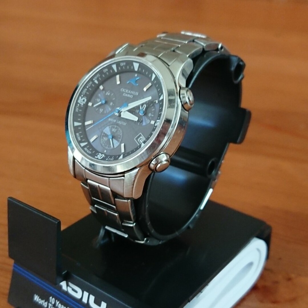 CASIO(カシオ)のCASIO OCEANUS wave ceptor TOUGH SOLAR メンズの時計(腕時計(アナログ))の商品写真