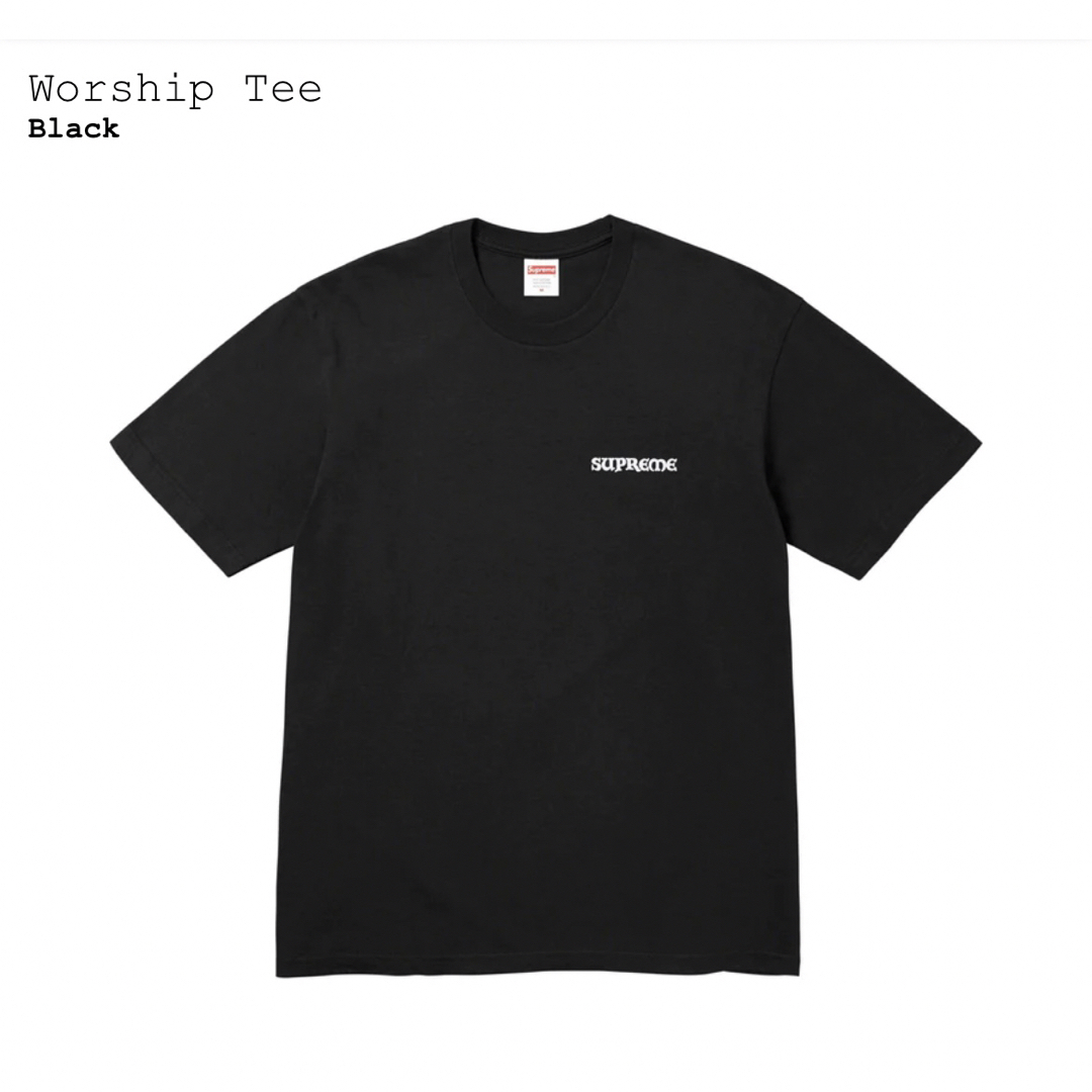 Supreme Worship Tee Orange シュプリーム Tシャツ