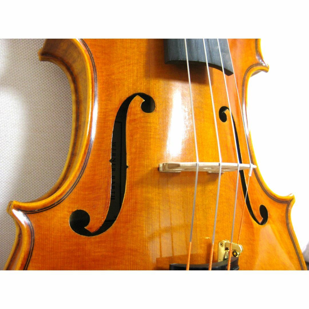 美杢麗音ドイツ製】 Werner Barth 1986年製 バイオリン 4/4の 美杢麗音ドイツ製】 Werner Barth 1986年製 バイオリン 4/4の