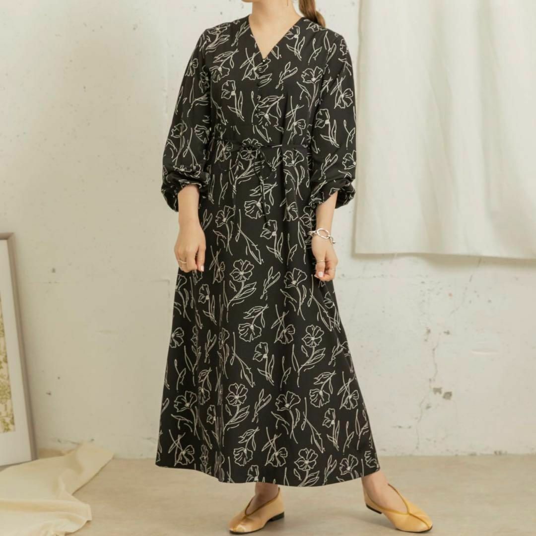 美品 つるはなワンピース