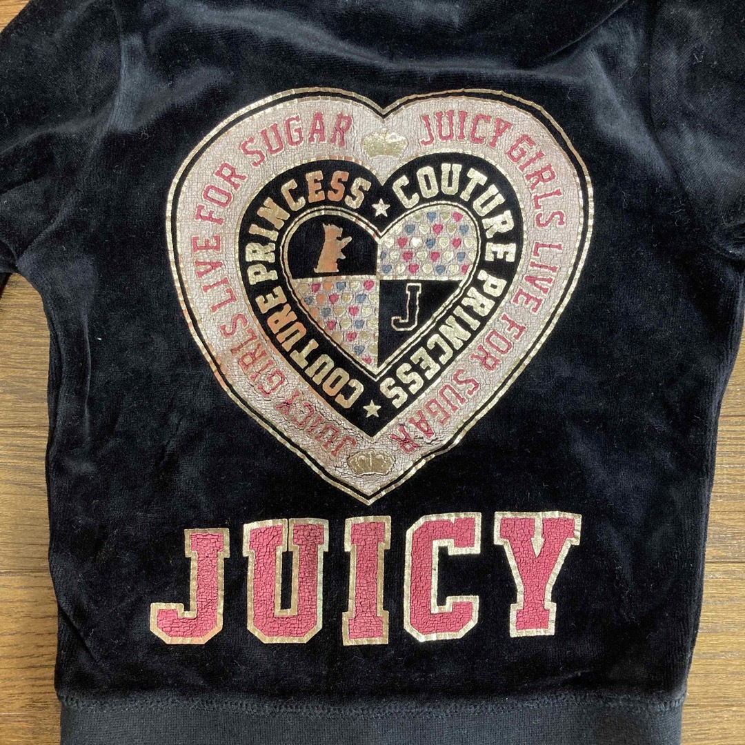 Juicy Couture(ジューシークチュール)のJUICY COUTUREジャージセット キッズ/ベビー/マタニティのキッズ服女の子用(90cm~)(その他)の商品写真