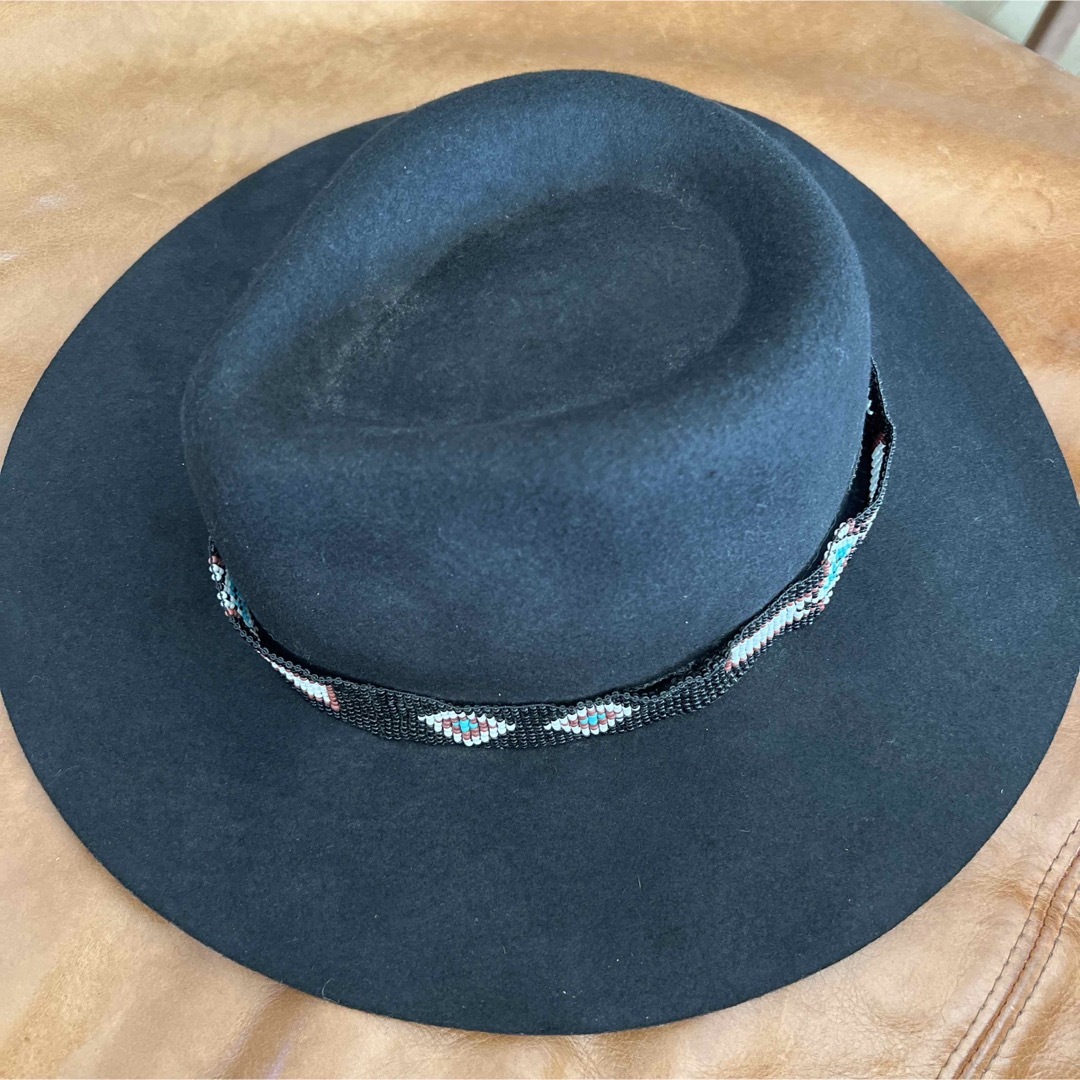 UNITED ARROWS(ユナイテッドアローズ)の美品ユナイテッドアローズビーズハット レディースの帽子(ハット)の商品写真