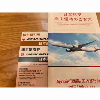 ジャル(ニホンコウクウ)(JAL(日本航空))のJAL株主優待　国内線半額チケット(その他)