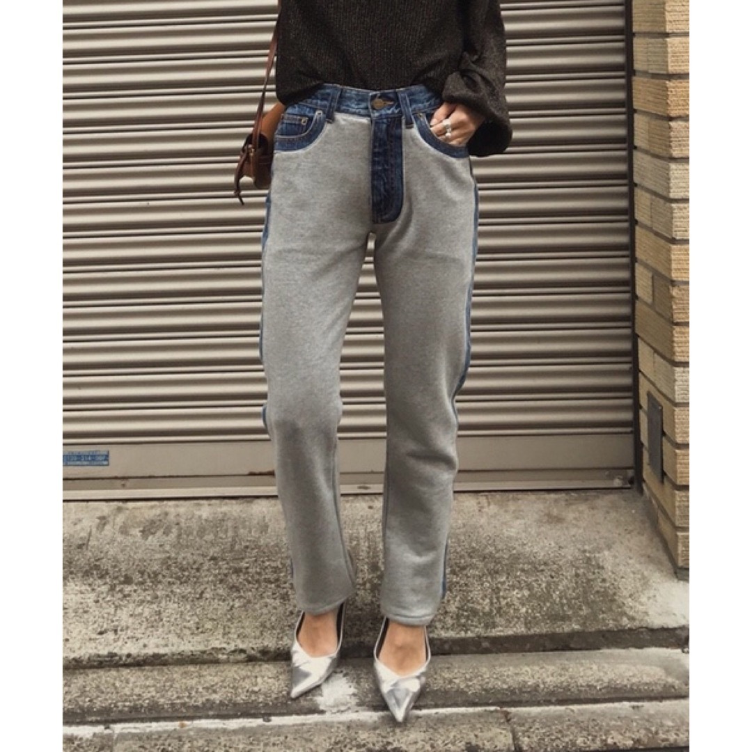 Ameri VINTAGE - AMERI アメリ SWEAT COMBINATION DENIM スウェットの通販 by shop｜アメリ