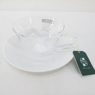 アフタヌーンティー(AfternoonTea)のアフタヌーンティー ティーカップ&ソーサー 耐熱グラス クリア系 電子レンジ可(食器)