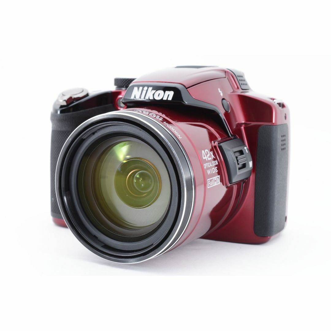 □美品□ Nikon COOLPIX P510 レッド 1610万画素 取説付-tops.edu.ng