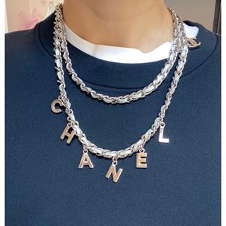 シャネル(CHANEL)の希少CHANEL ヴィンテージ　ロゴチェーンベルト(ベルト)