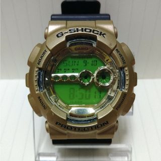 【値引き交渉歓迎】G-SHOCK　ゴールド×緑(腕時計(デジタル))