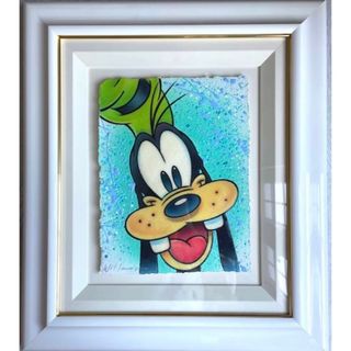 ディズニー(Disney)の【オーダーメイド】グーフィー/デイビットウィラードソン/絵画(絵画/タペストリー)