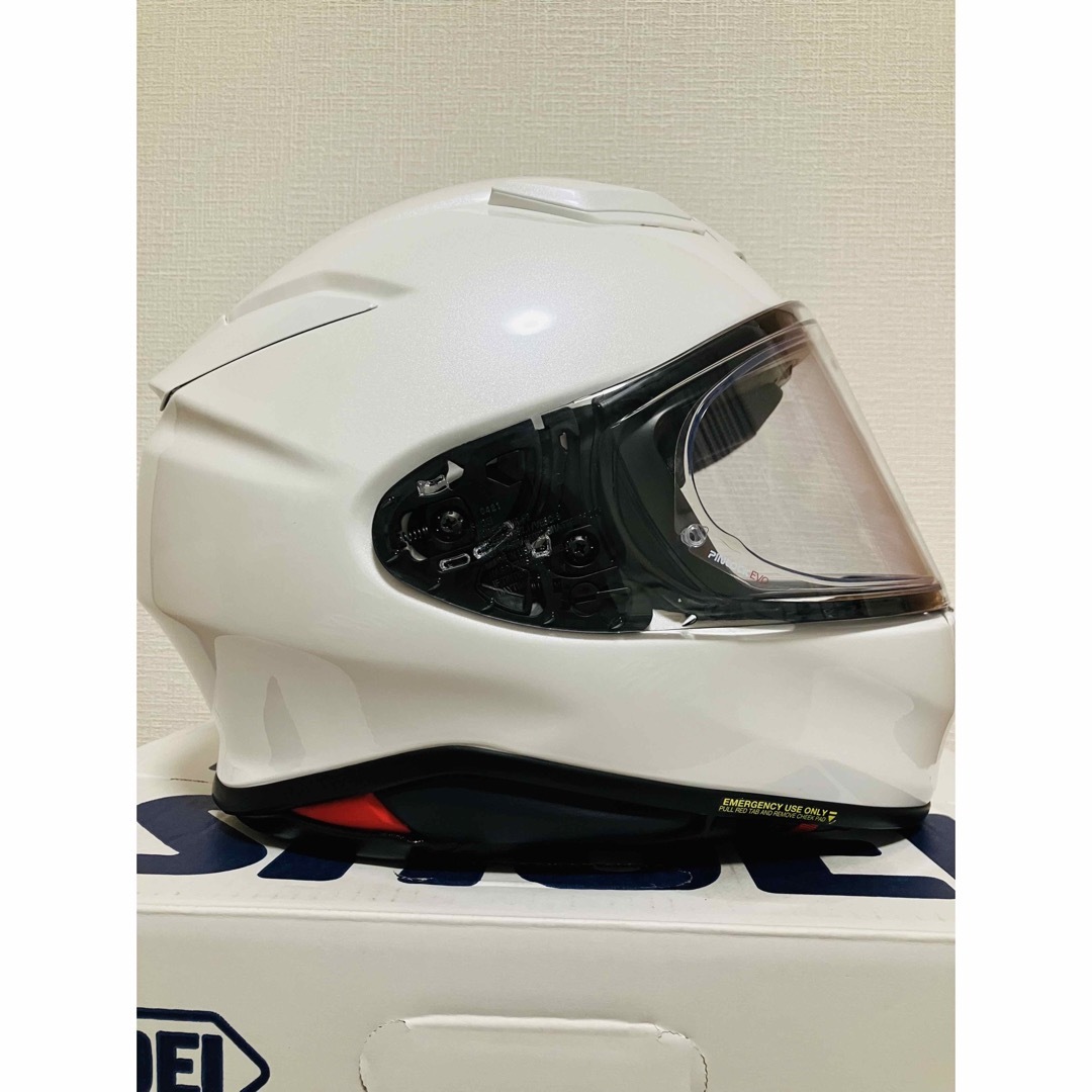 SHOEI - ほぼ未使用 無傷 SHOEI Z-8 ルミナスホワイトXS(53cm)の通販