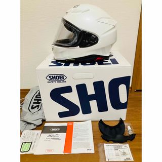 ショウエイ(SHOEI)のほぼ未使用 無傷 SHOEI Z-8 ルミナスホワイトXS（53cm）(ヘルメット/シールド)