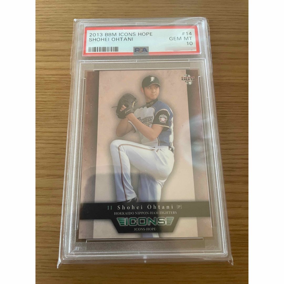 BBM 2013 大谷翔平 ルーキーカード ICONS PSA10の通販 by ラヴィット's ...