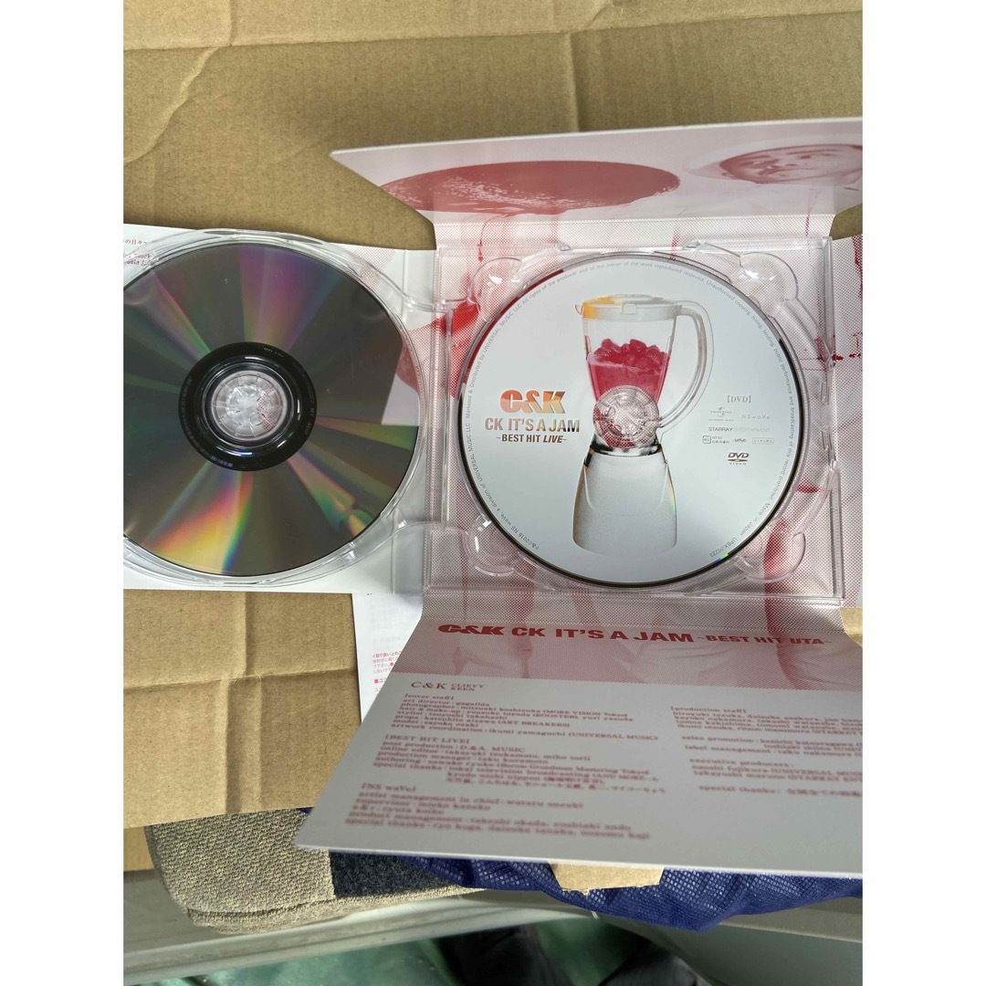 C&K BEST 初期限定盤　DVD付き エンタメ/ホビーのCD(ポップス/ロック(邦楽))の商品写真