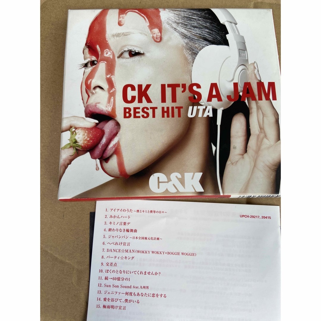 C&K BEST 初期限定盤　DVD付き エンタメ/ホビーのCD(ポップス/ロック(邦楽))の商品写真