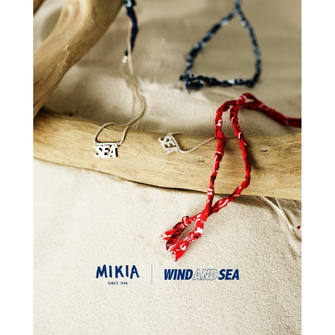 WIND AND SEA ×MIKIAコラボネックレス