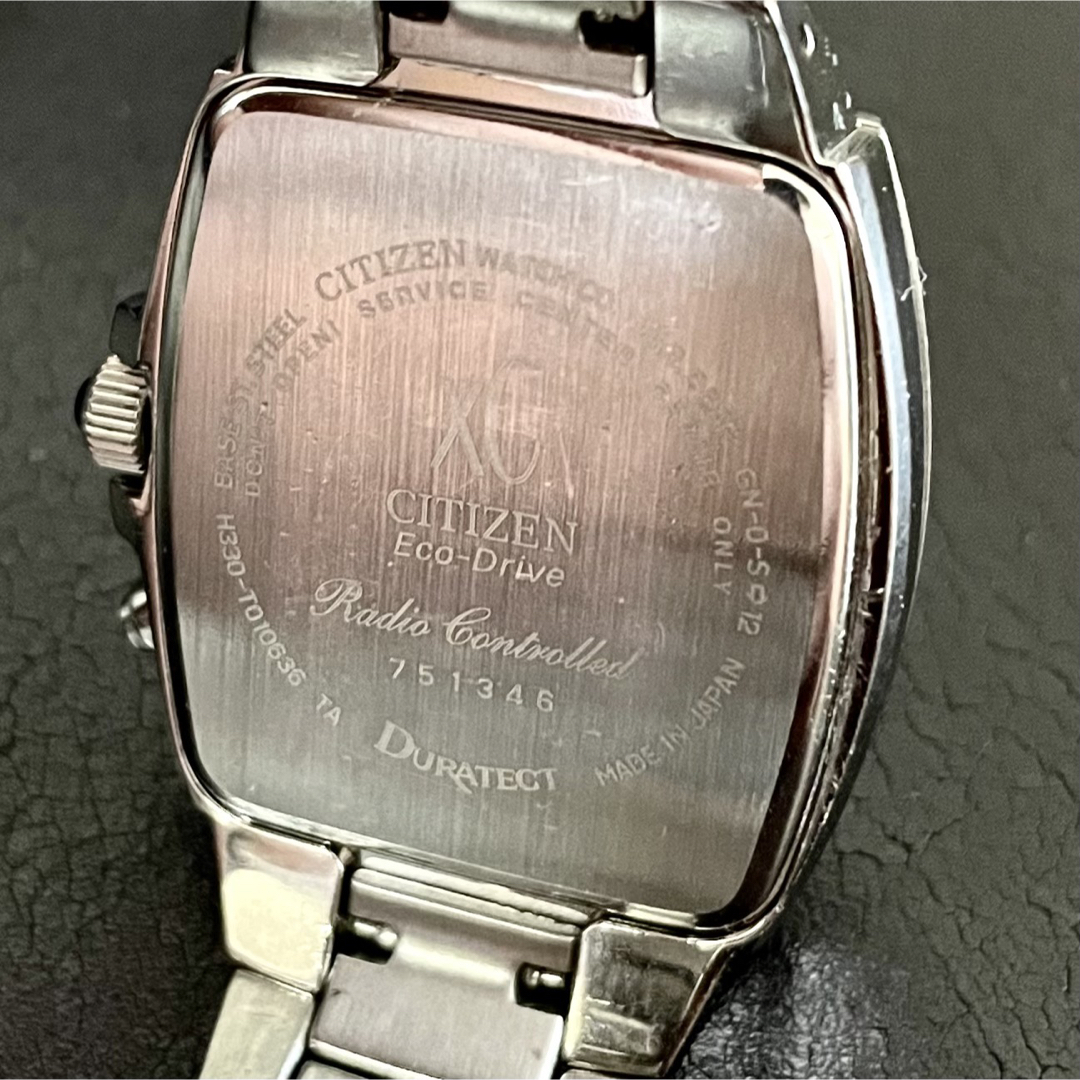 CITIZEN - 美品 シチズン クロスシー xC 電波ソーラー 石付き ピンク