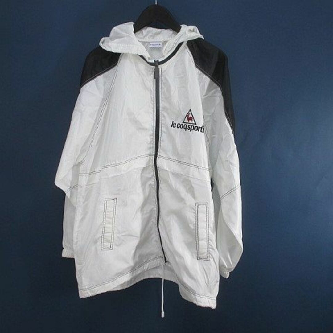 le coq sportif 長袖 ウィンドブレーカー ジャケット L 白系 | フリマアプリ ラクマ