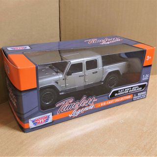 1/24 ジープグラディエーター シルバー GLADIATOR OVERLAND(ミニカー)