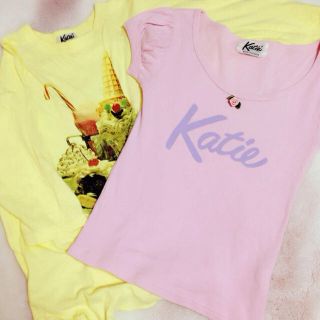 ケイティー(Katie)のKatie Tシャツ2枚せっと♡♡(Tシャツ(半袖/袖なし))