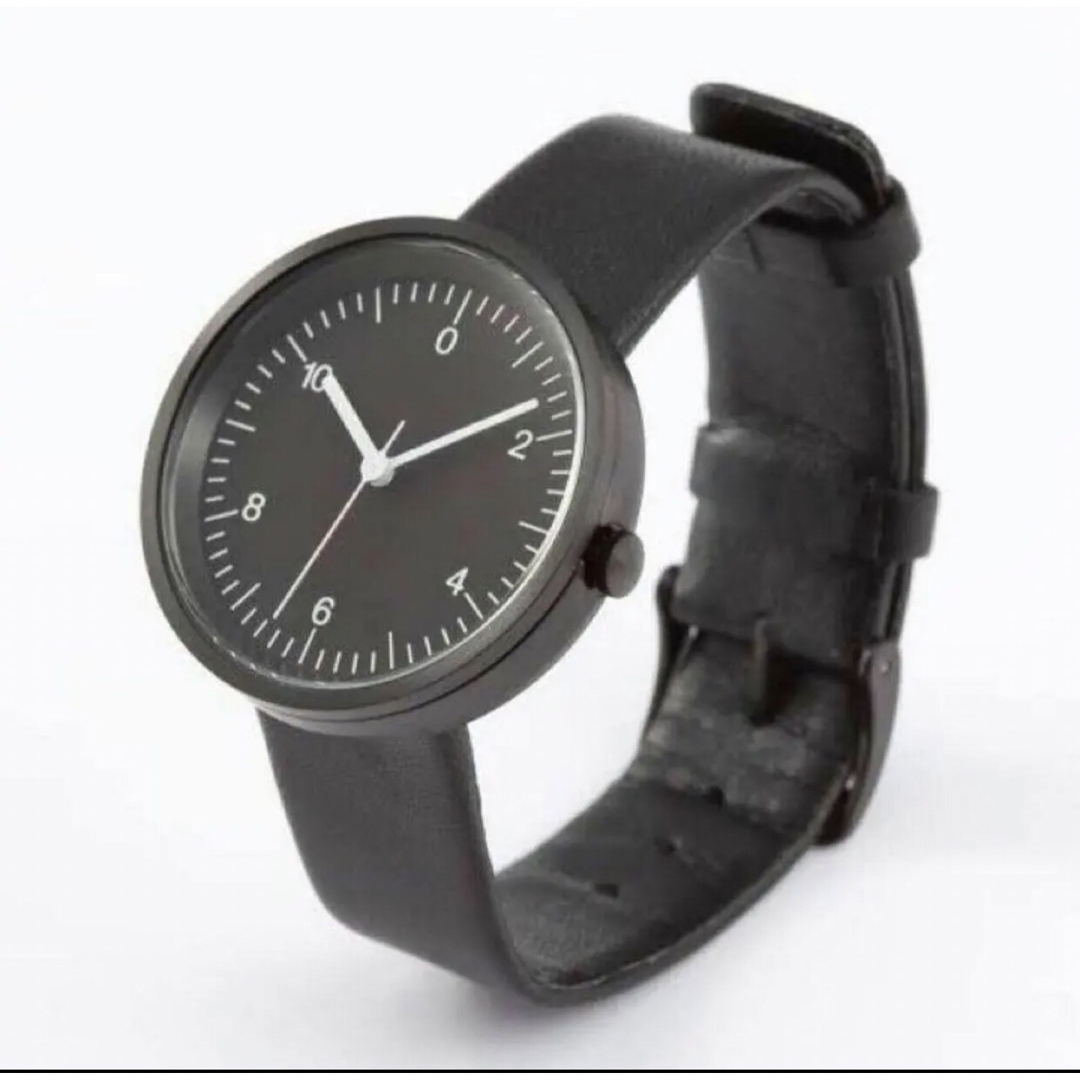 MUJI (無印良品) - 無印良品 腕時計 Wall Clock 黒 MJ-WCW1の MUJI (無印良品) - 無印良品 腕時計 Wall Clock 黒 MJ-WCW1の