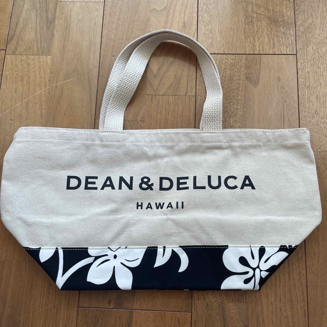 DEAN&DELUCAハイビスカス柄トートバックサイズS 現地購入レシートあり レディースのバッグ(トートバッグ)の商品写真